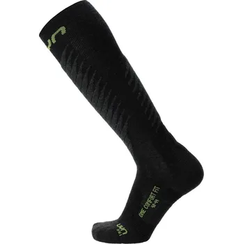 Pánské termoprádlo UYN One Comfort Fit Socks M S100314G443 - anthracite/lime 42/44