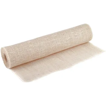 Stuha Juta jemná 50 cm 5 m bílá