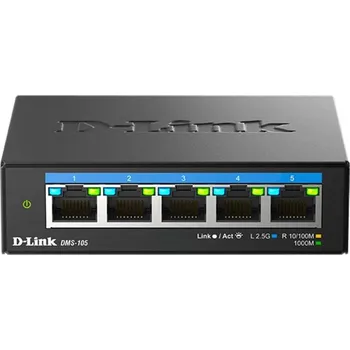 Počítačové příslušenství D-Link DMS-105/E 5-port Multi-Gigabit Unmanaged Switch DMS-105/E