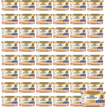 Krmivo pro kočku PURINA Gourmet Gold Mousse with salmon - mokré krmivo pro kočky - 48x85g