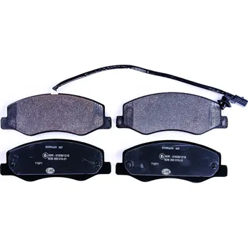 Brzdová destička Sada brzdových destiček, kotoučová brzda HELLA 8DB 355 015-311