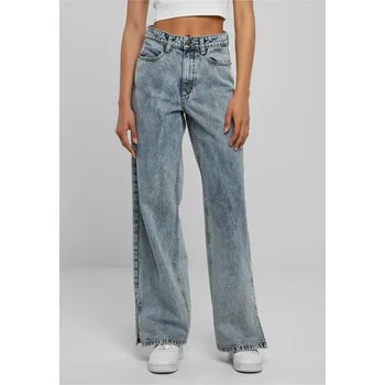 Dámské džíny Ladies Wide Leg Slit Denim 27