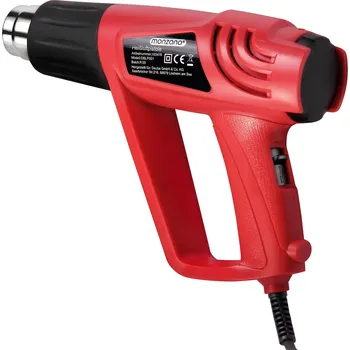 Páječka monzana® Horkovzdušná pistole 2000 W s kufrem a 4 nástavci