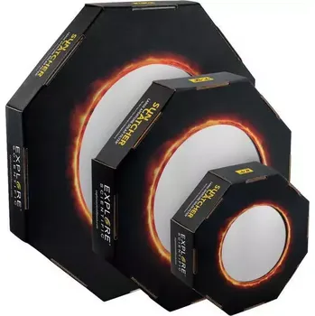 Hvězdářský dalekohled Explore Scientific Sun Catcher Solar Filter for 110–130mm Telescopes