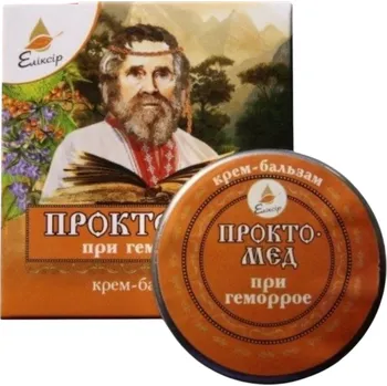 Péče o rty Elixir Krémový balzám na hemeroidy PROKTOMED 10ml