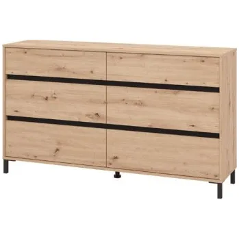 Komoda Zásuvková komoda Marianne - dub