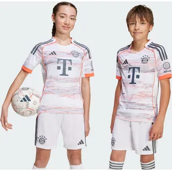 Míčový sport ADIDAS Dětský dres FC Bayern 25/26 15 LET BÍLÁ