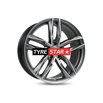 Alu kolo MAM RS3 8x18 5x112 ET45 MATT PALLADIUM FRONT POLISH