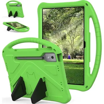 Pouzdro na tablet VSECHNONAMOBIL 107932 KIDDO Dětský obal pro Lenovo Idea Tab Pro zelený