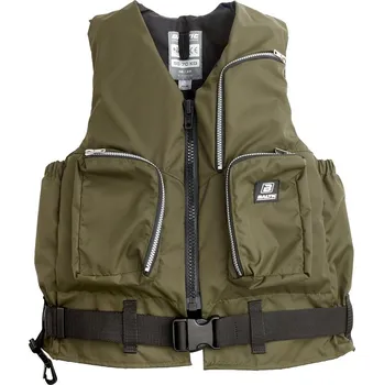 Plovací vesta Baltic Rybářská Vesta 50N PVC Zelená-Velikost XL 90+ kg