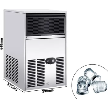 Výrobník ledu G.Gastro Výrobník ledových kuželů / výrobník kuželů / stroj na ledové kostky - max. denní produkce 25 kg