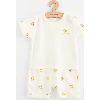 Kojenecký overall Kojenecký letní overal z organické bavlny New Baby Olivy, vel. 56 (0-3m)