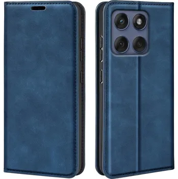 Pouzdro na mobilní telefon VSECHNONAMOBIL 107847 MAGNETIC Zaklápěcí kryt pro Motorola Edge 60 / Edge 60 Fusion modrý