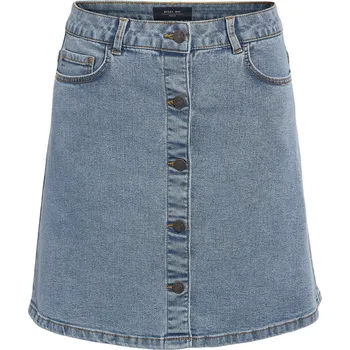 Dámská sukně Krátká sukně z Noisy May - NMRONNIE NW A SHAPE SKIRT VI375LB NOOS - Ženy - modrá