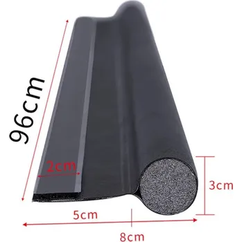 Stavebniny Hütermann Těsnění dveří 96cm Černá