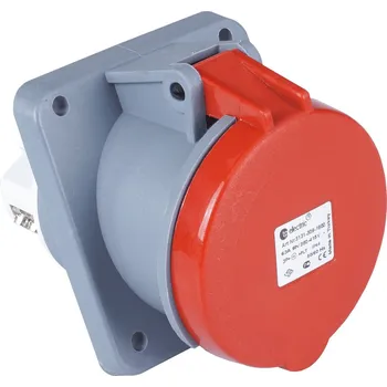 Elektrická zásuvka TP electric zásuvka vestavná 63A 5 kolík IP44