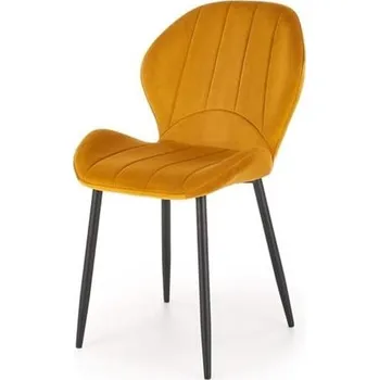Jídelní židle Židle K538 hořčicová - Halmar 48x85 cm