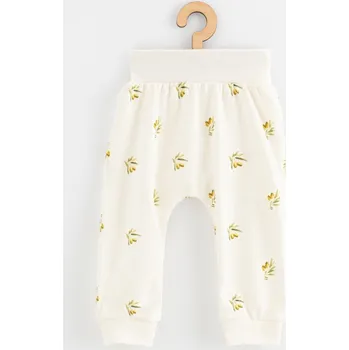 Kojenecké kalhoty z organické bavlny New Baby Olivy, vel. 68 (4-6m)
