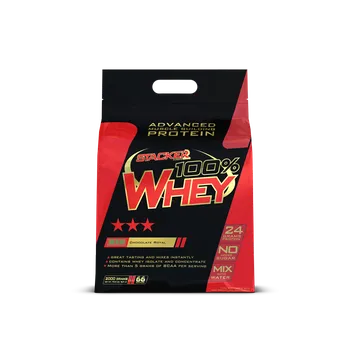 Protein 100% Whey - Stacker2 Příchuť: vanilka