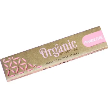 Čajovna Song of India Vonné tyčinky Organic Goodness Masala 12ks, Frankincense