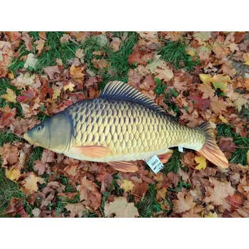 Dekorativní polštářek Polštář Kapr obecný šupináč 35 - 45 cm