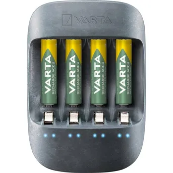 Varta Eco Charger + 4 AAA 800mAh Recycled (57680101421) (Nabíječka Varta Eco Charger + 4 AAA 800mAh Recycled (57680101421))