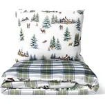 DARRÉ Bavlněné povlečení Vánoce na horách Velikost: 140 x 200 + 70 x 90