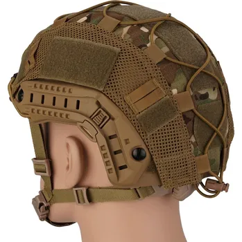 Airsoft Cygnus Armory Potah na helmu FAST - Multicamouflage