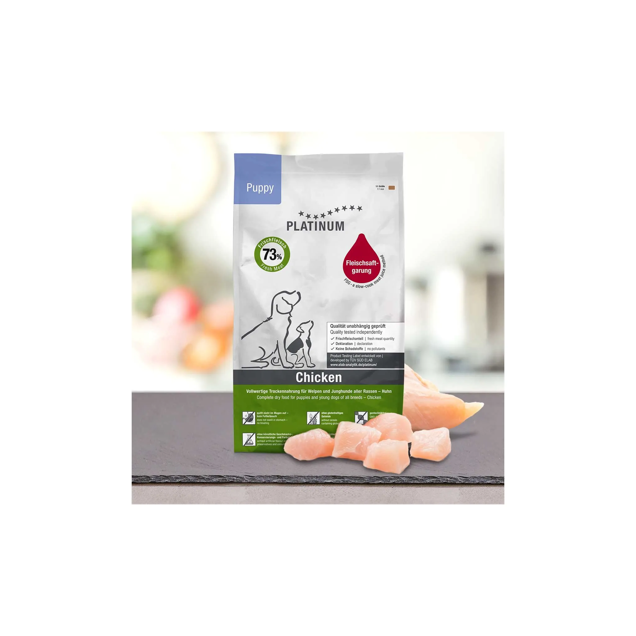 Fotografie 1 - Krmivo pro psa Platinum Natural Puppy Chicken 15 kg
