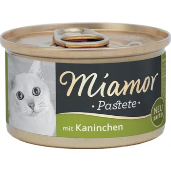 Krmivo pro kočku MIAMOR Pastete Rabbit - mokré krmivo pro kočky - 85g