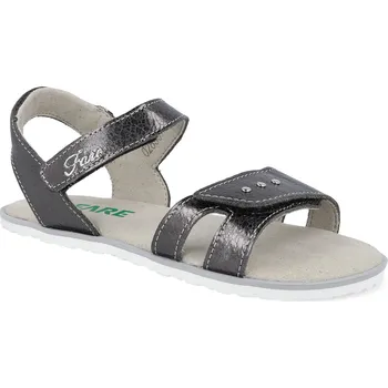 Dívčí sandály Barefoot dětské sandály Fare Bare - B5665111 černé Velikost: 35