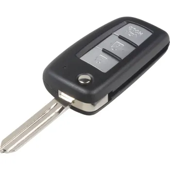 Auto elektroinstalace Náhr. obal klíče pro Nissan, 3-tlačítkový