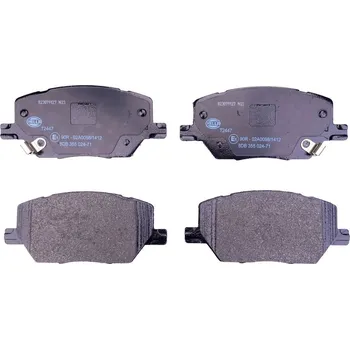 Brzdová destička Sada brzdových destiček, kotoučová brzda HELLA 8DB 355 024-711