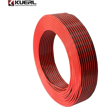 Auto elektroinstalace Kabel 2x0,75 mm, černočervený, 100 m bal