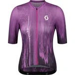 Dámský cyklistický dres Scott Jersey W's Ultd SL SS liquid purple/black