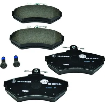 Brzdová destička Sada brzdových destiček, kotoučová brzda HELLA 8DB 355 018-241