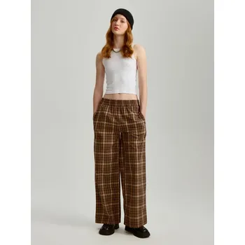 Dámské kalhoty Kalhoty s širokými nohavicemi - S - House - vícebarevná - 454DZ-MC2