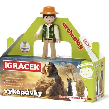 Efko Igráček Archeolog – Maska faraona a bohyně Bastet
