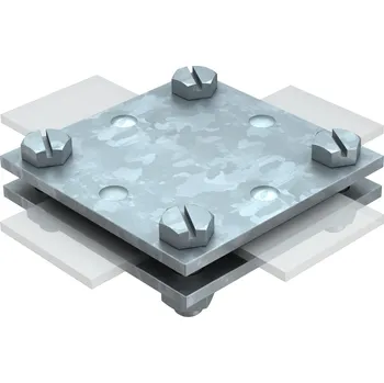 Krokosvorka OBO BETTERMANN Křížová spojka 256 A-DIN 40 FT 5314666