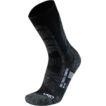 Pánské termo ponožky UYN Ski Cross Country One Bio M S100359B014 - black/anthracite 39/41