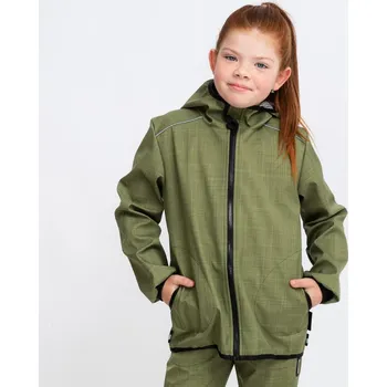 Dívčí bunda Zelená softshell bunda s bambusem 30/15 Velikost: 122/128