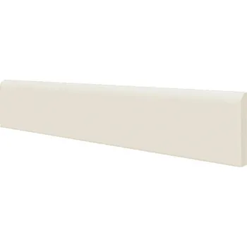 Obklad Taurus Color (11 White) - sokl rektifikovaný 7,2x60 bílá, tl. 9 mm TSAS3011