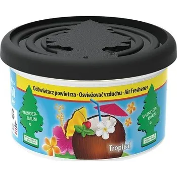 Vůně do auta WUNDERT-BAUM Fiber Can osvěžovač Tropical ( vůně v plechovce)