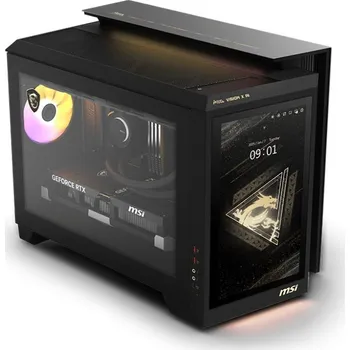 Notebook MSI MEG Vision X AI 2NVZ9-003EU Intel Core Ultra 9 285K 64 GB DDR5-SDRAM 2 TB SSD NVIDIA GeForce RTX 5090 Windows 11 Home Desktop PC Černá