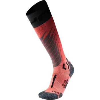 Dámské termoprádlo UYN One Merino Socks W S100275P059 - pink/black 41/42