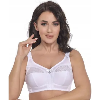 Podprsenka Měkká podprsenka s kosticí Viki Irena 585 70-95 bílá 80D