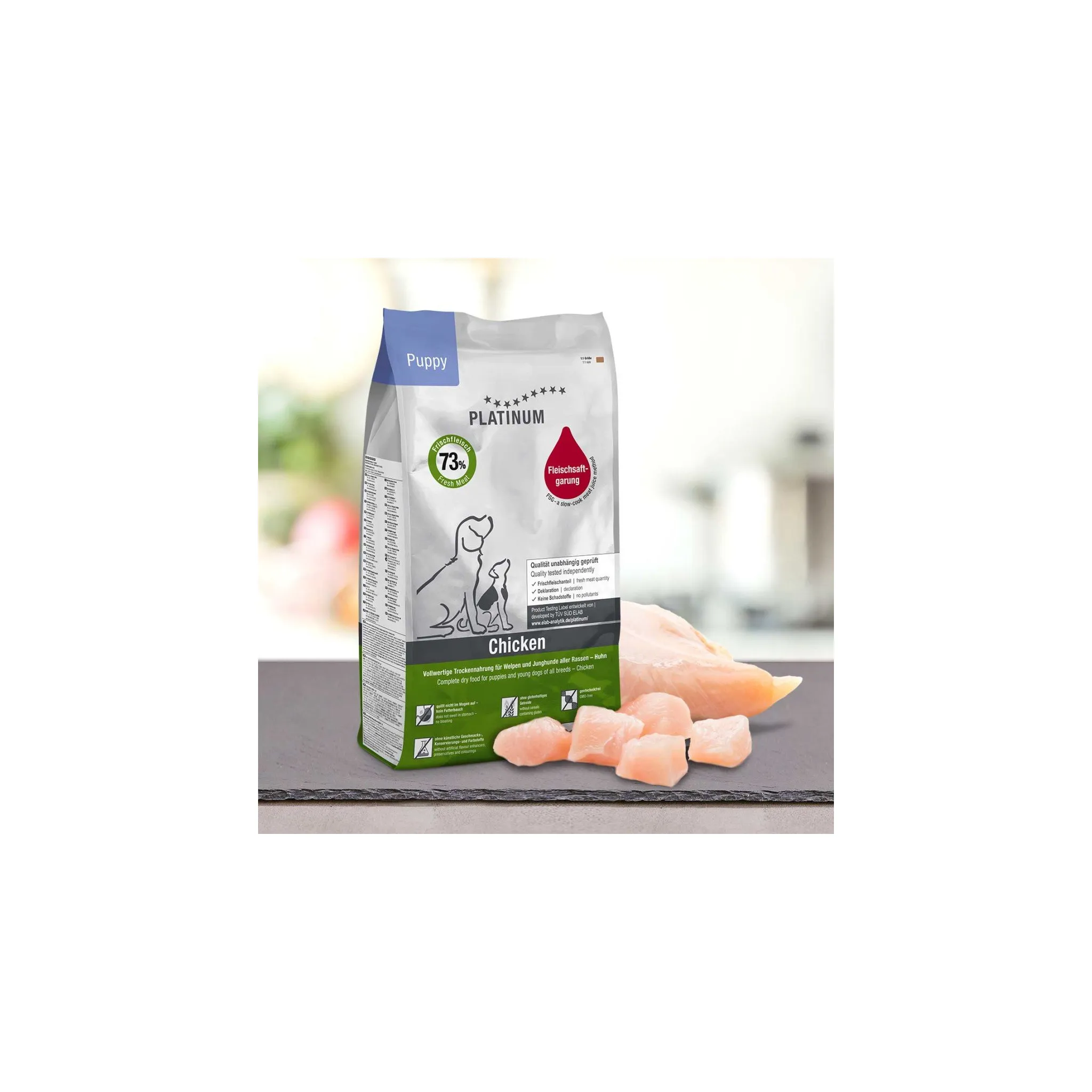 Fotografie 1 - Krmivo pro psa Platinum Natural Puppy Chicken 5 kg