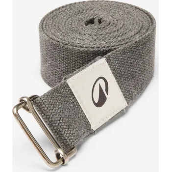 KIMJALY Popruh na jógu 2,5 m ŠEDÁ