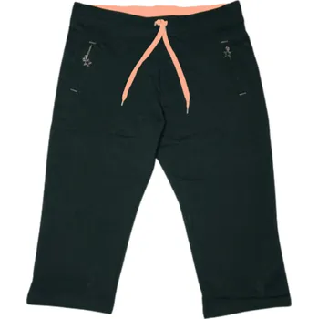 Dámské kalhoty Dámské 3/4 legíny černé N-feel DX1819