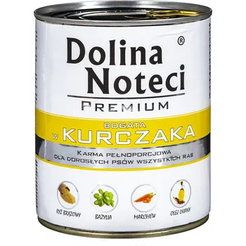 Krmivo pro psa DOLINA NOTECI Premium Rich in chicken - Mokré krmivo pro psy - 800 g